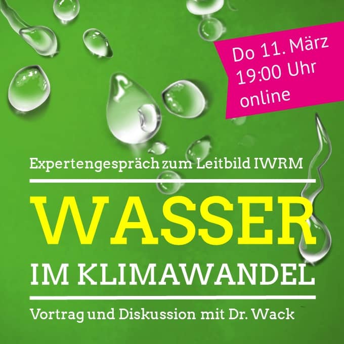 Schwalbach: Unser Wasser im Klimawandel – Vortrag und Diskussion